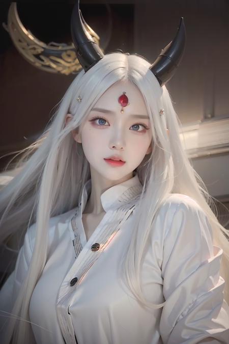 00357-945450763-face lighting,bright backlight,super high resolution,best quality,Photos,4k,(Realistic_1.2),huiye,1girl,(the third eye_1.3),horn.png